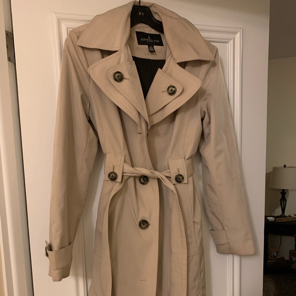 SOLD! Gently Used London Fog Trench Coat